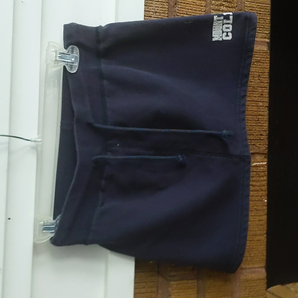 Mount Holyoke College Sweat Skirt Navy